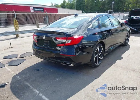 2018 Honda Accord Sport из США, поврежденный, VIN 1HGCV1F36JA200366
